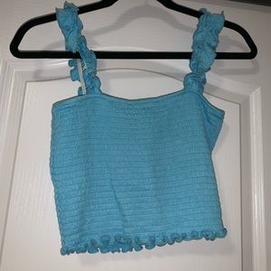 Blue Forever 21 tank top size small